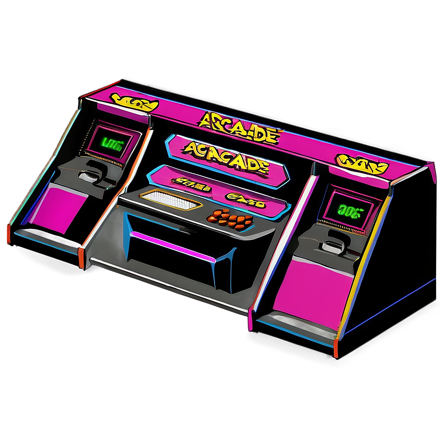 90s Arcade Games Png 12 PNG Image