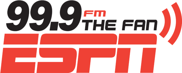 999.9 F M The Fan E S P N Radio Logo PNG Image