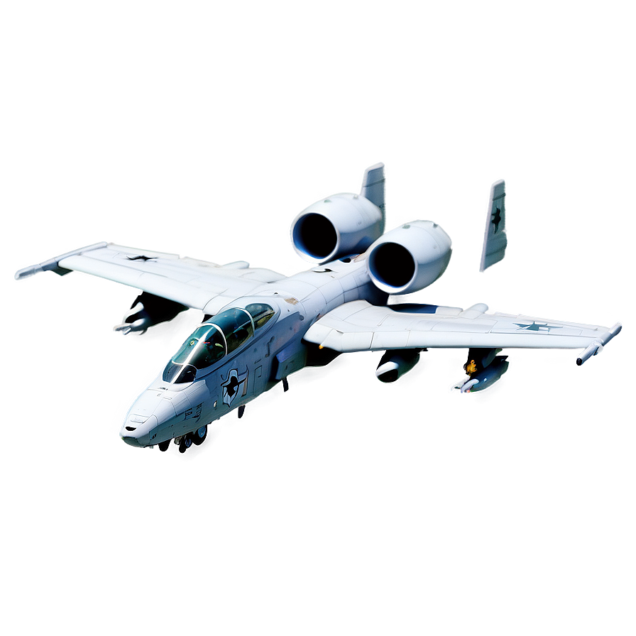 A-10 Warthog Air Warfare Png Gvs74 PNG Image