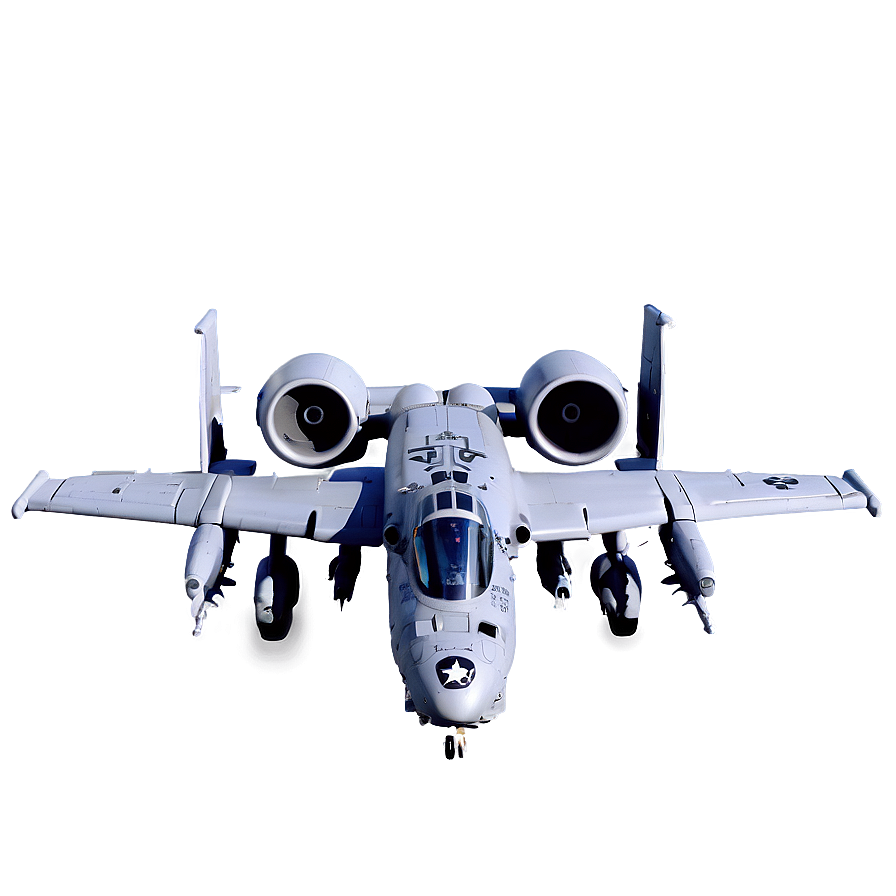 A-10 Warthog Gunship Plane Png Wke2 PNG Image