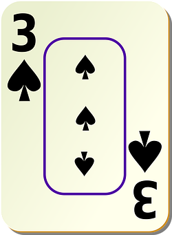 A Card With A Card In The Middle PNG Image