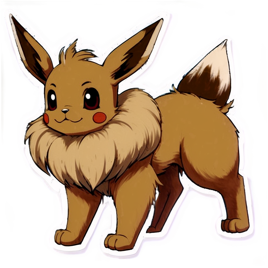 A Day With Eevee Png Nnj PNG Image