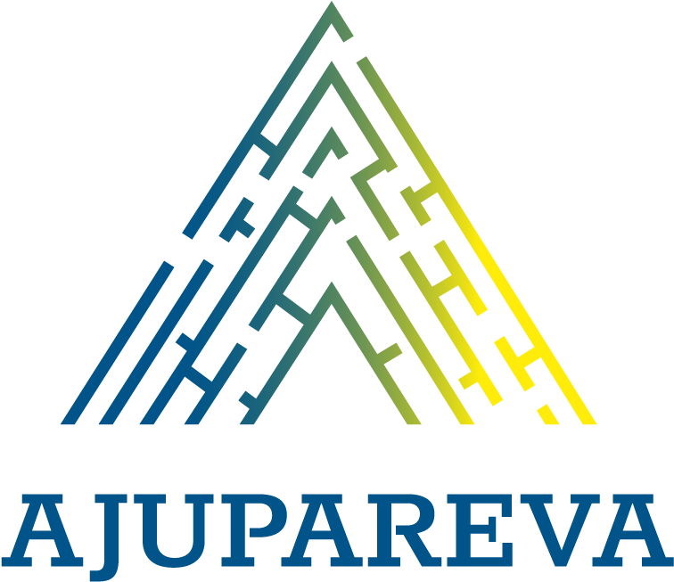 A J U P A R E V A Logo Design PNG Image