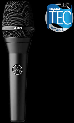 A K G Microphone T E C Award Winner PNG Image