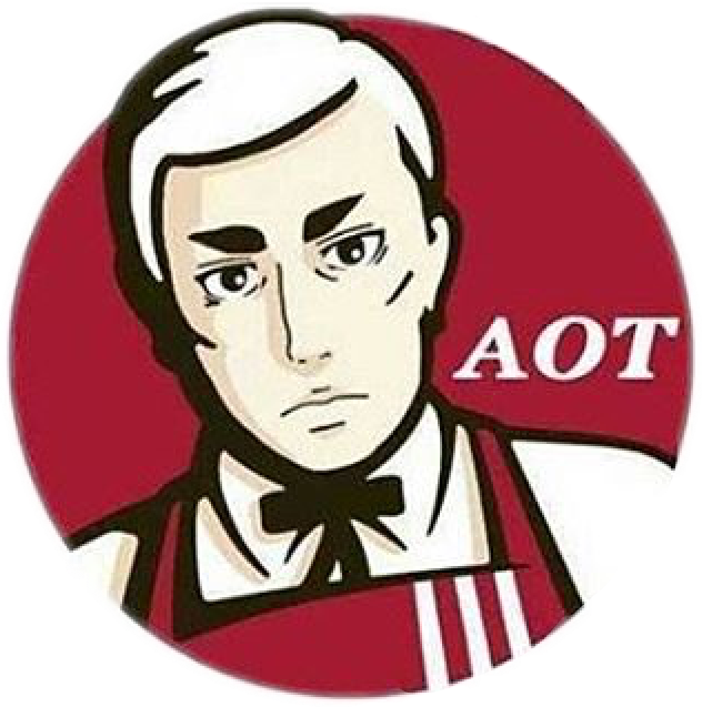 A O T Styled Character Icon PNG Image