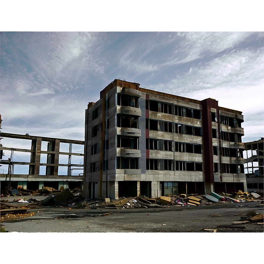 Abandoned City Aftermath Png Uqb29 PNG Image