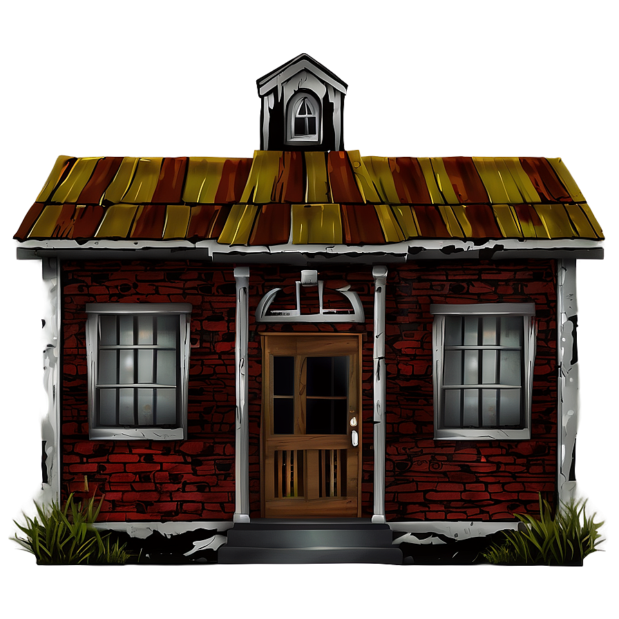 Abandoned Haunted House Png Xsg68 PNG Image