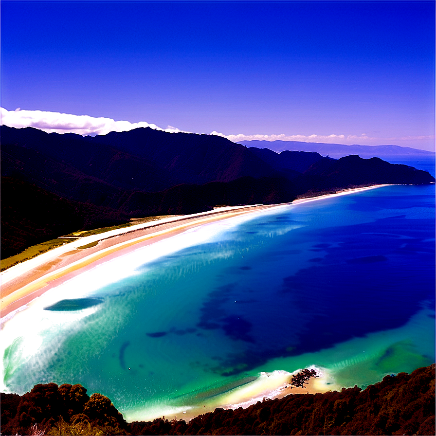 Abel Tasman Coast Track View Png Cwt PNG Image