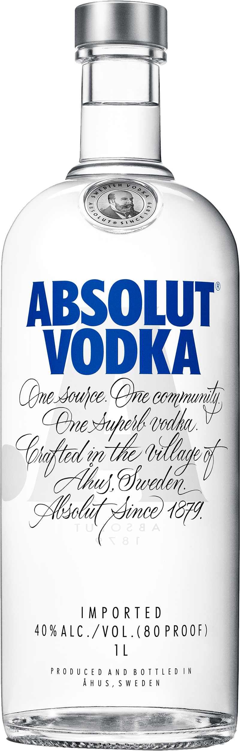 Absolut Vodka Bottle Image PNG Image