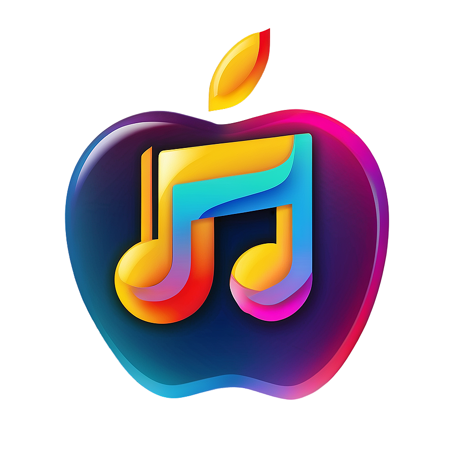 Abstract Apple Music Logo Png 05252024 PNG Image