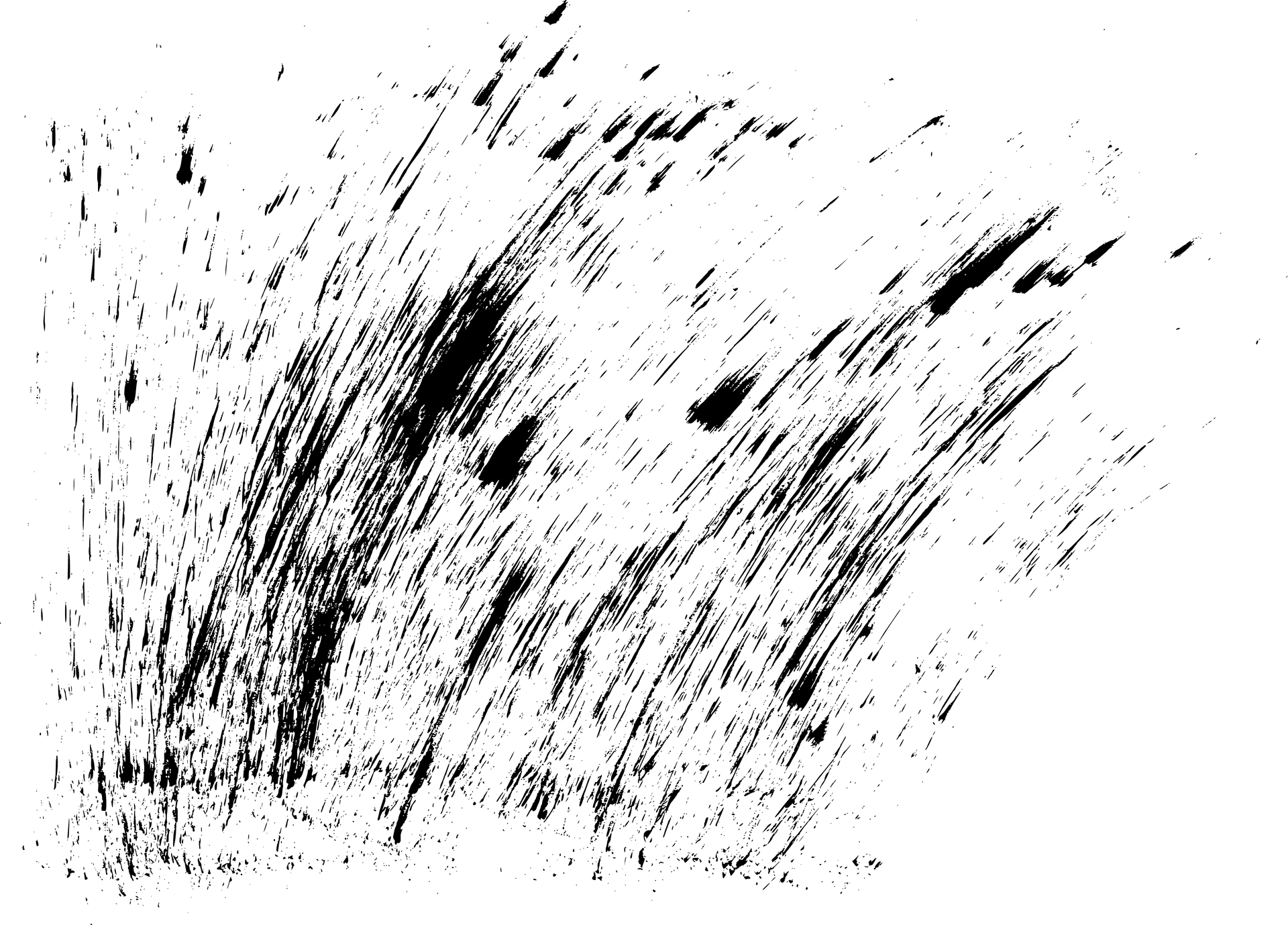 Abstract Black Scratcheson Blue Background PNG Image