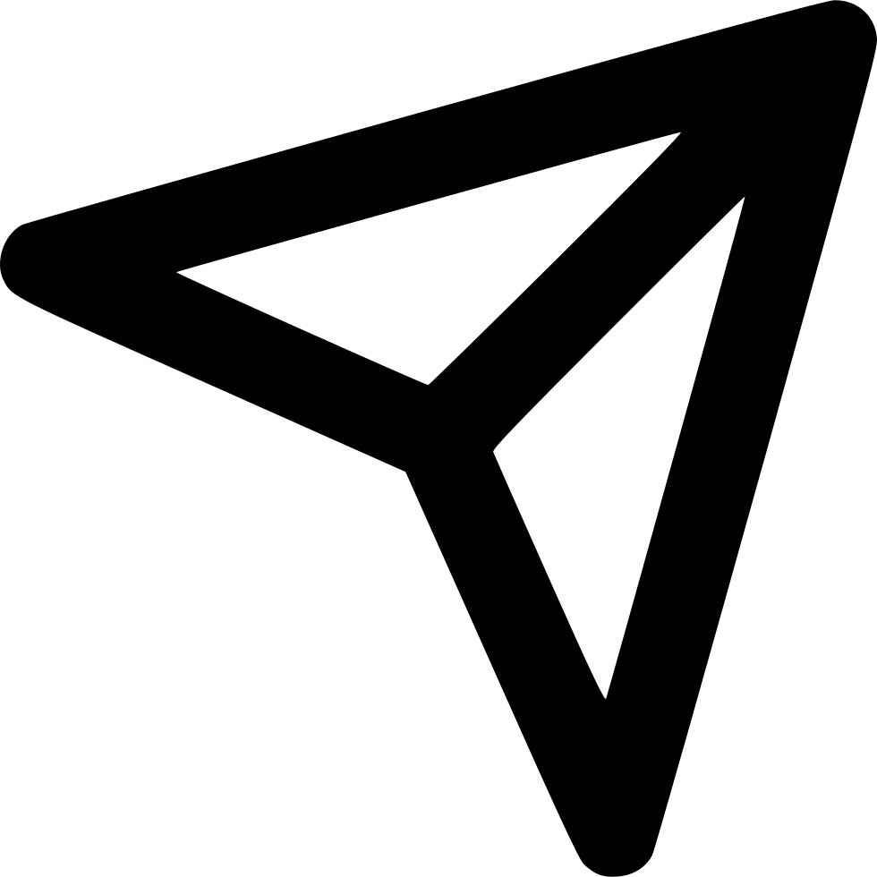 Abstract Black Triangle Graphic PNG Image