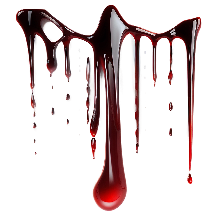 Abstract Blood Drip Png Pcf44 PNG Image