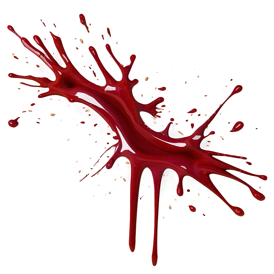 Abstract Blood Splatter Png Lml PNG Image