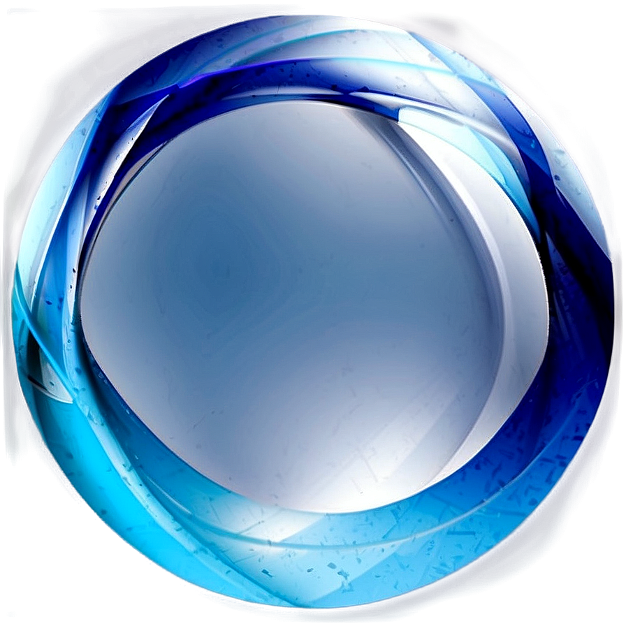 Abstract Blue Circle Png Myf PNG Image