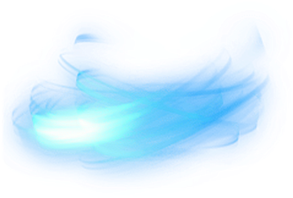 Abstract Blue Flame Texture PNG Image