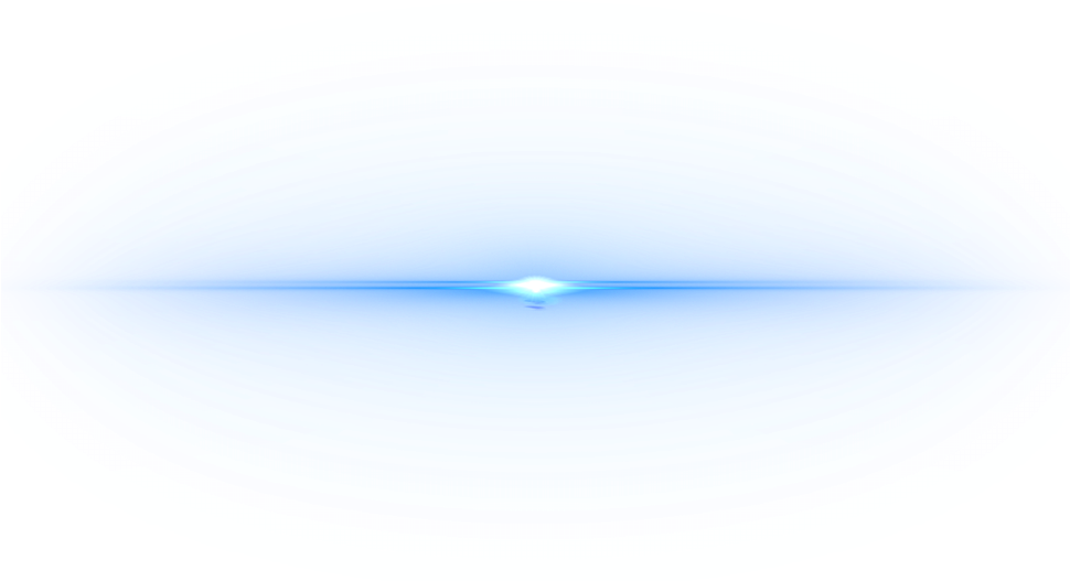 Abstract Blue Flare Graphic PNG Image