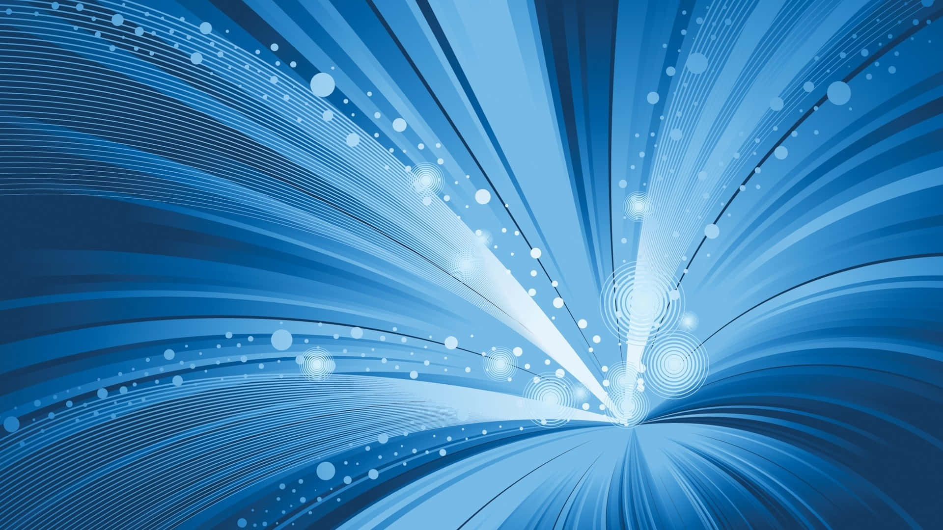 Abstract Blue Light Rays Background PNG Image