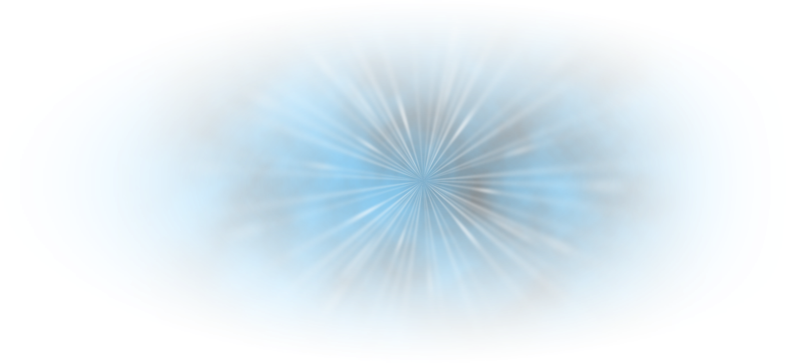 Abstract_ Blue_ Radial_ Explosion PNG Image