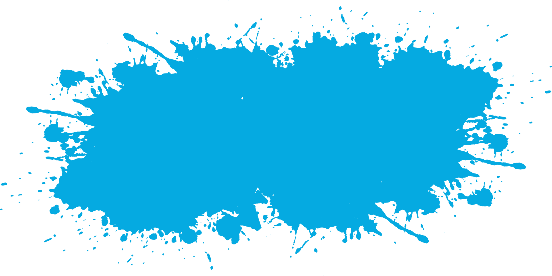 Abstract Blue Splash Background PNG Image