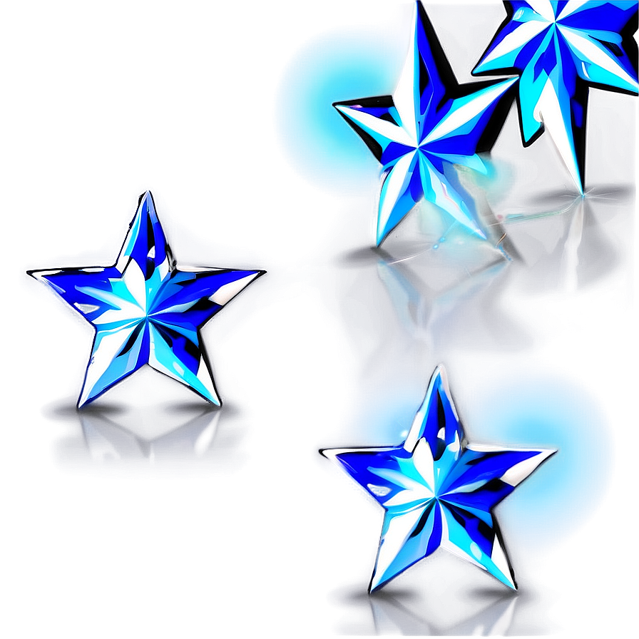 Abstract Blue Stars Png Nmi29 PNG Image