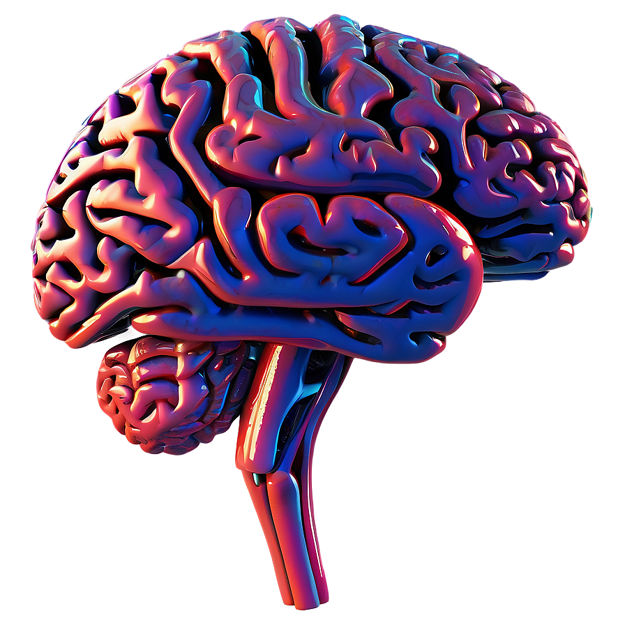 Abstract Brain Outline Png 29 PNG Image