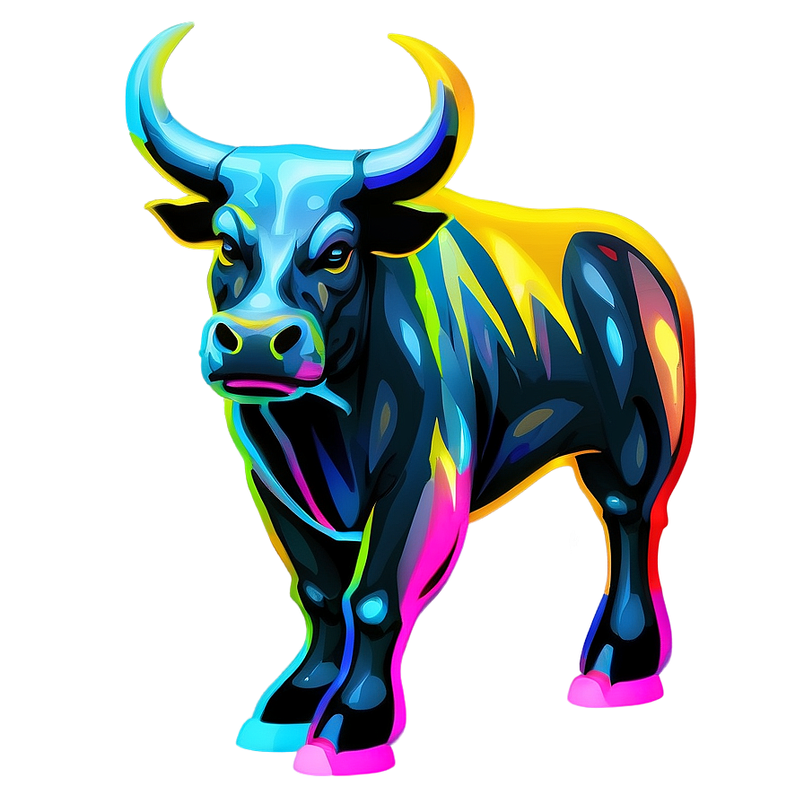 Abstract Bull Art Png 83 PNG Image