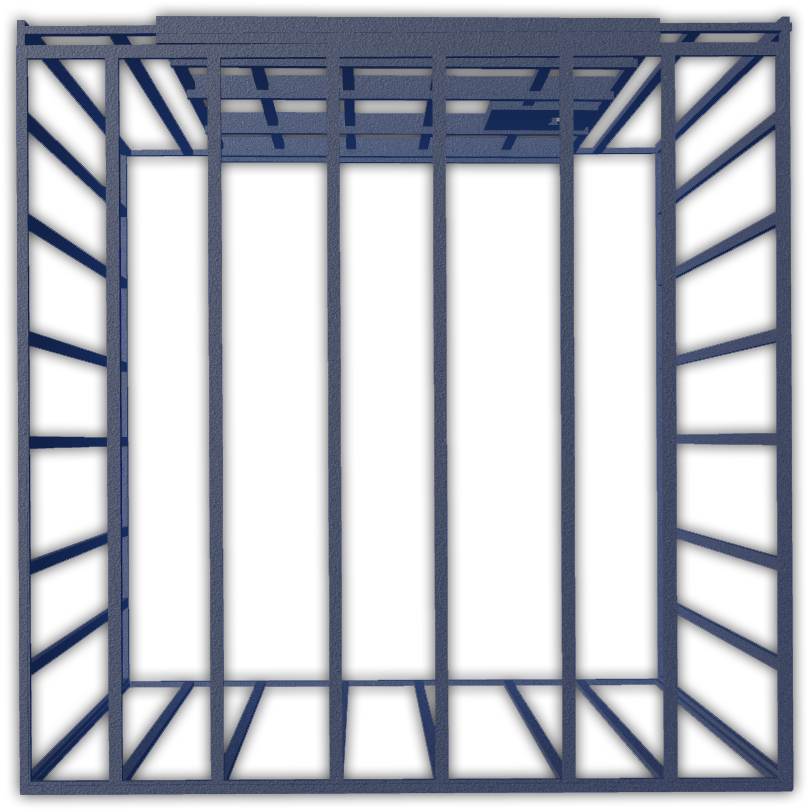 Abstract Cage Design PNG Image