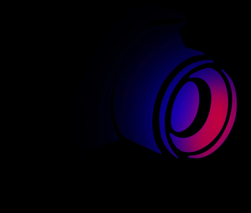 Abstract Camera Logo Design PNG Image