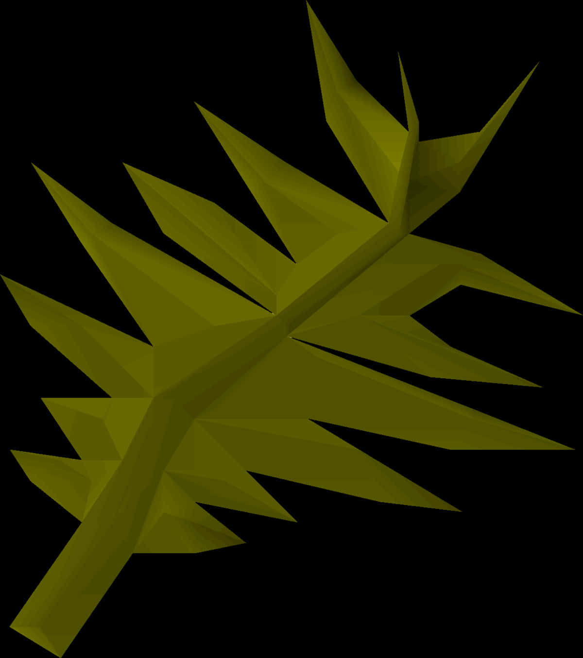 Abstract Cannabis Leaf Graphic PNG Image