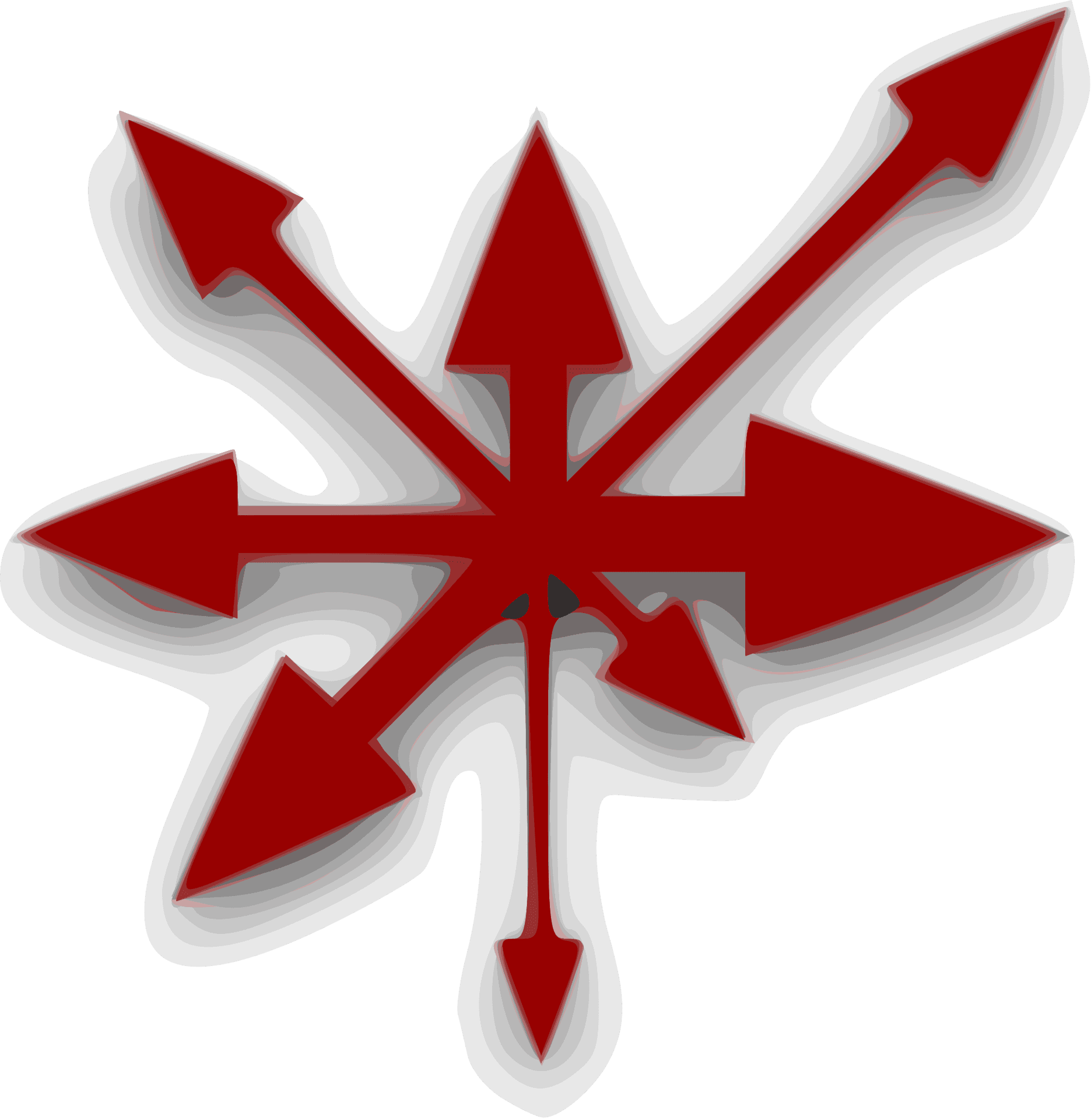 Abstract Chaos Star Symbol PNG Image