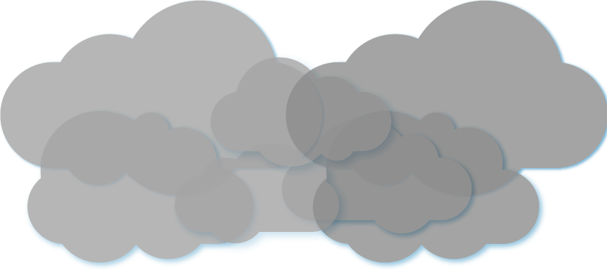 Abstract Cloud Formation Illustration PNG Image