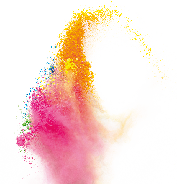 Abstract Color Explosion PNG Image