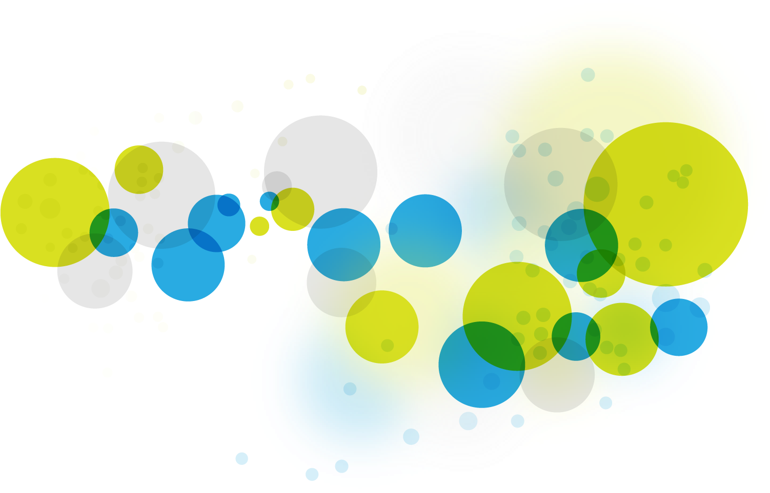 Abstract Colorful Bubble Overlay PNG Image