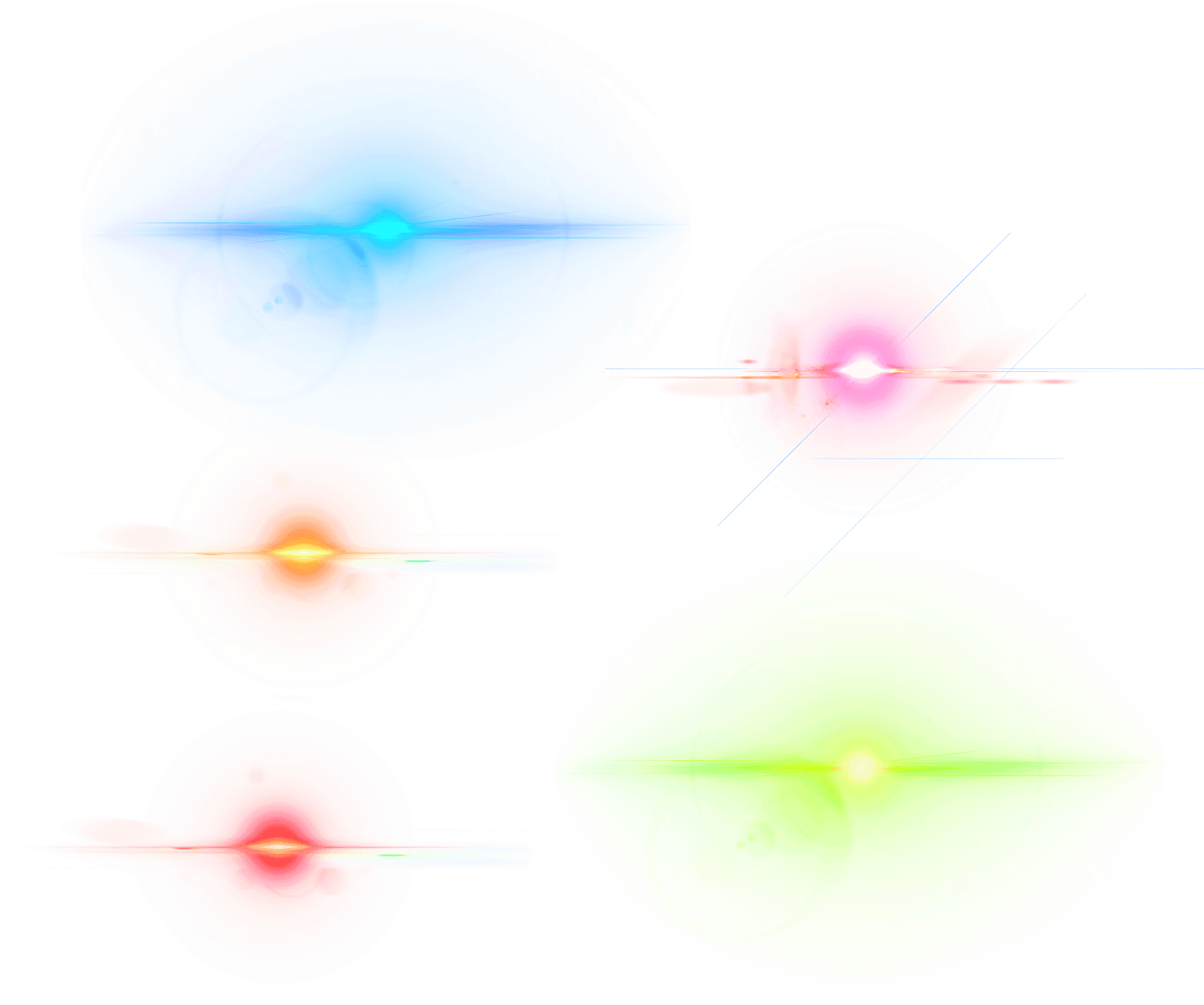 Abstract Colorful Spheres Design PNG Image