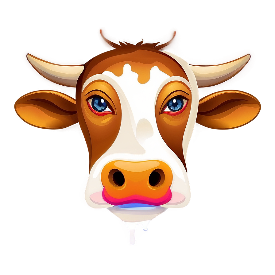 Abstract Cow Art Clipart Png 06272024 PNG Image