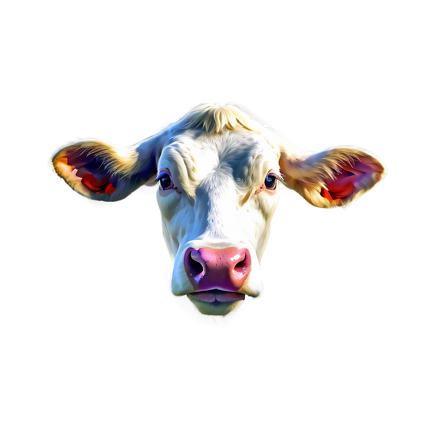 Abstract Cow Head Png Edb PNG Image