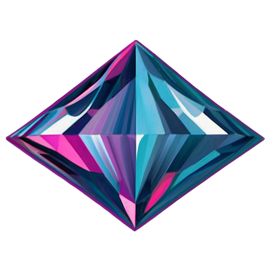 Abstract Diamond Shape Png Eii PNG Image