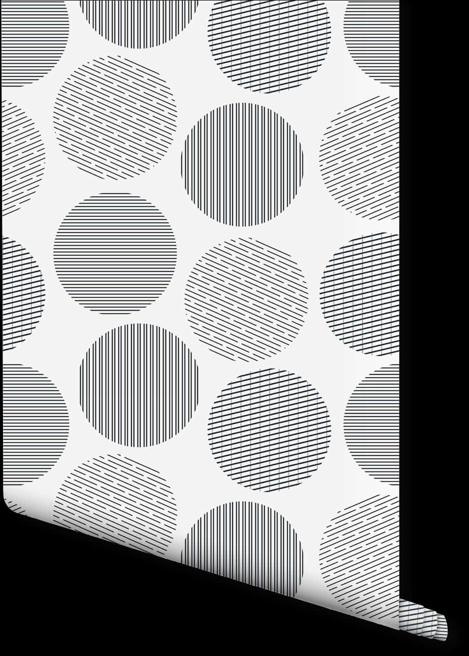 Abstract Dottedand Lined Pattern PNG Image