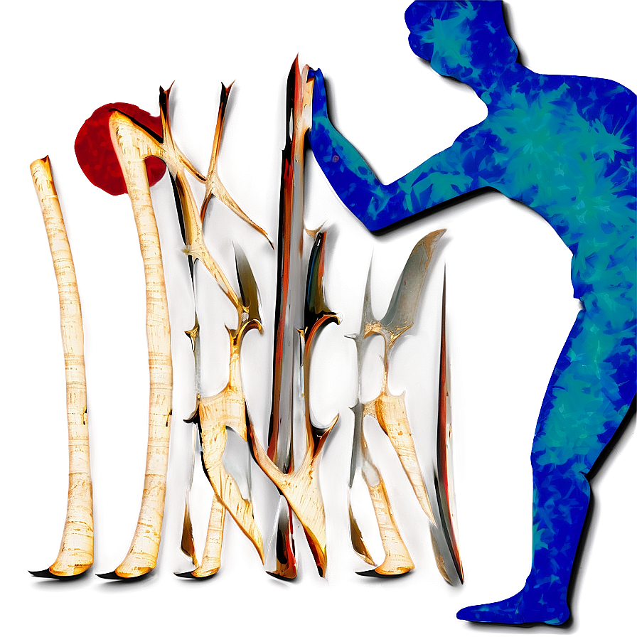 Abstract Expressionist Figure Png 80 PNG Image