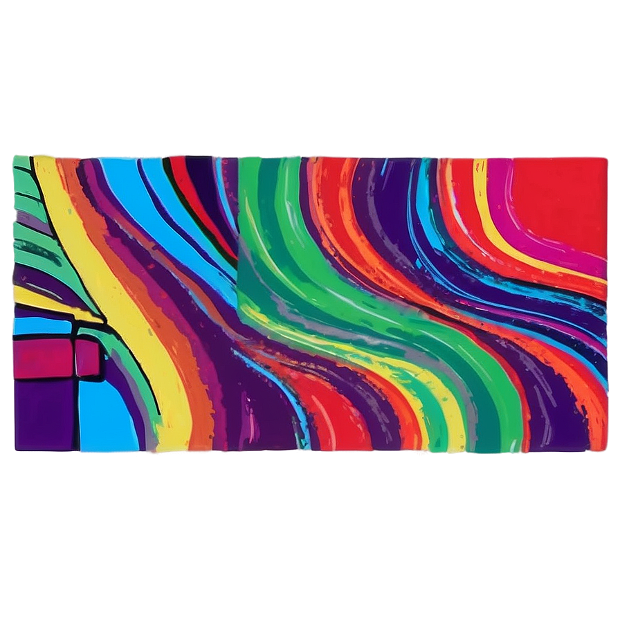 Abstract Expressionist Lines Png 19 PNG Image