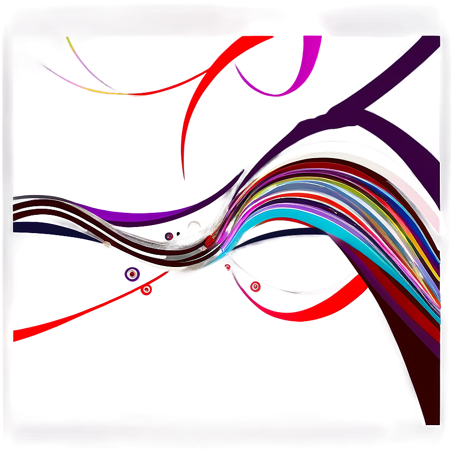 Abstract Fancy Line Decoration Png Uxy PNG Image