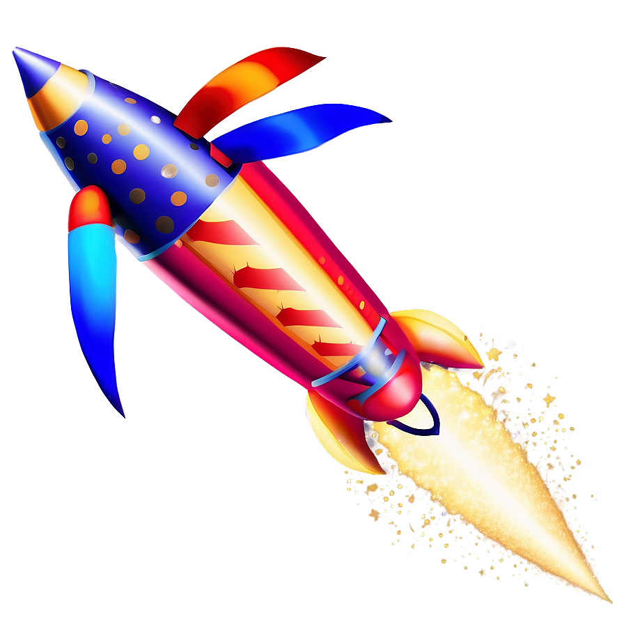 Abstract Firework Rocket Png Cjr6 PNG Image