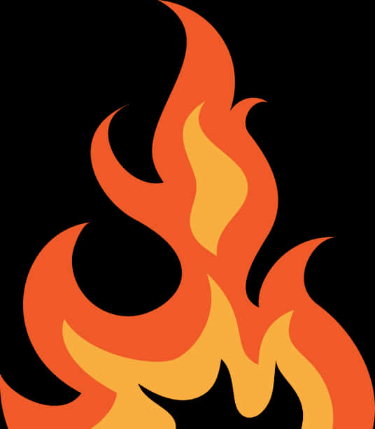 Abstract_ Flame_ Illustration PNG Image