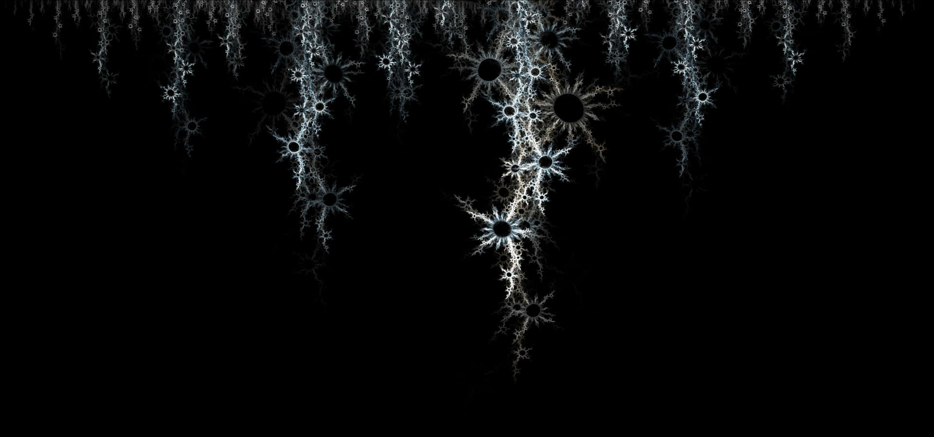 Abstract Fractal Lights Display PNG Image