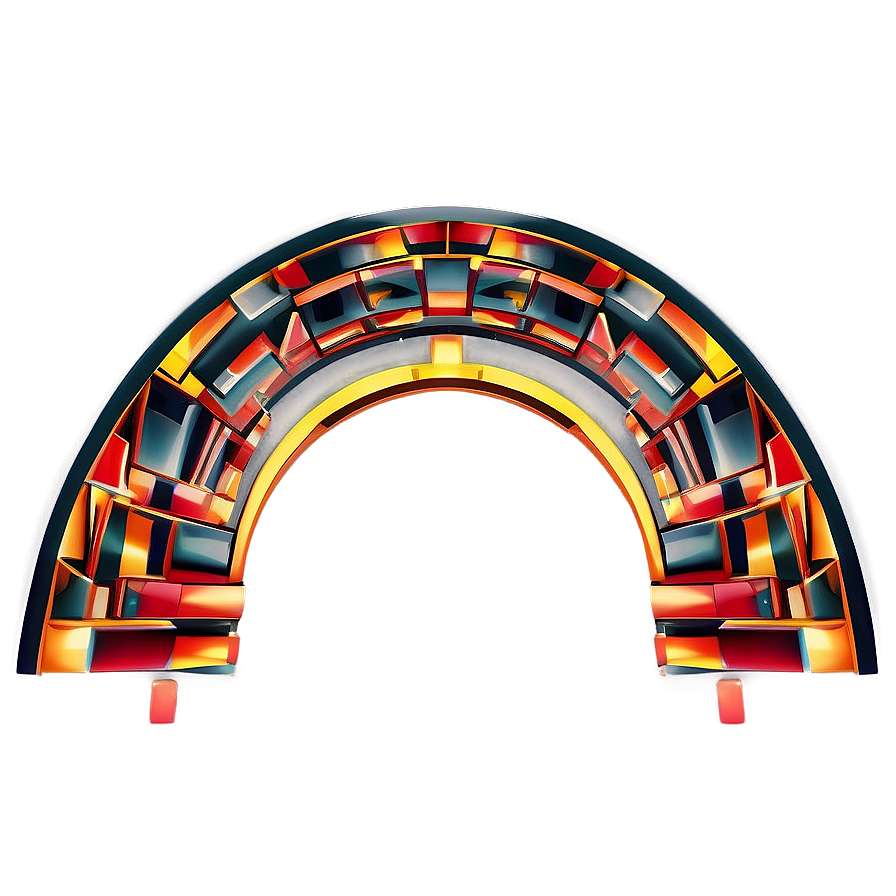 Abstract Geometric Arch Png 9 PNG Image