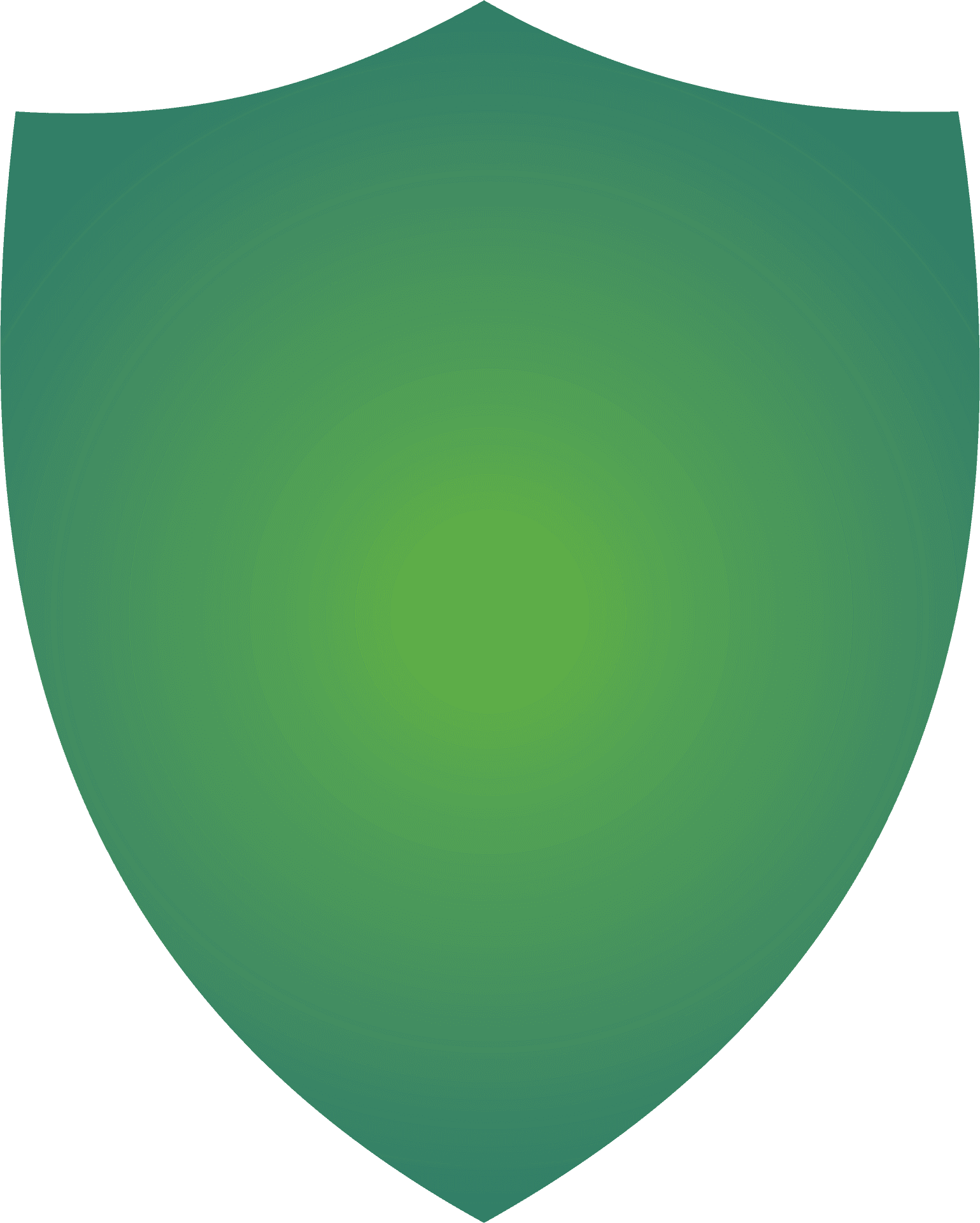 Abstract Green Shield Background PNG Image