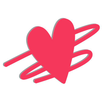 Abstract Heart Design PNG Image