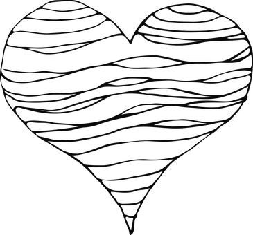 Abstract Heart Vector Design PNG Image