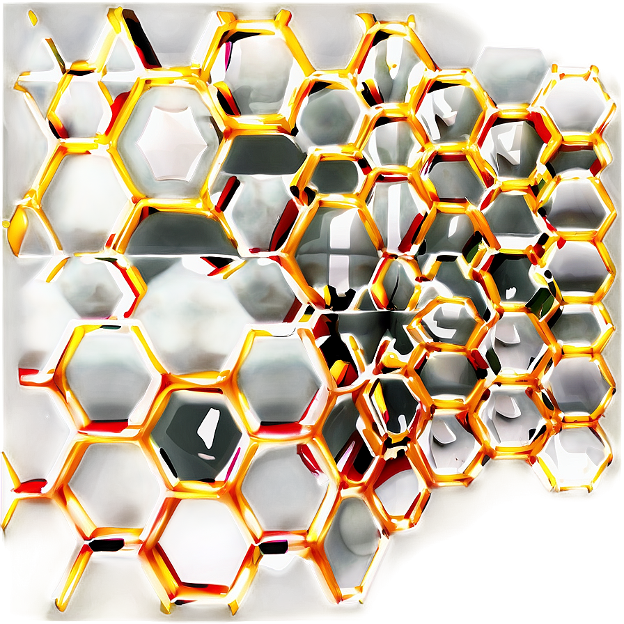 Abstract Hive Pattern Png 56 PNG Image